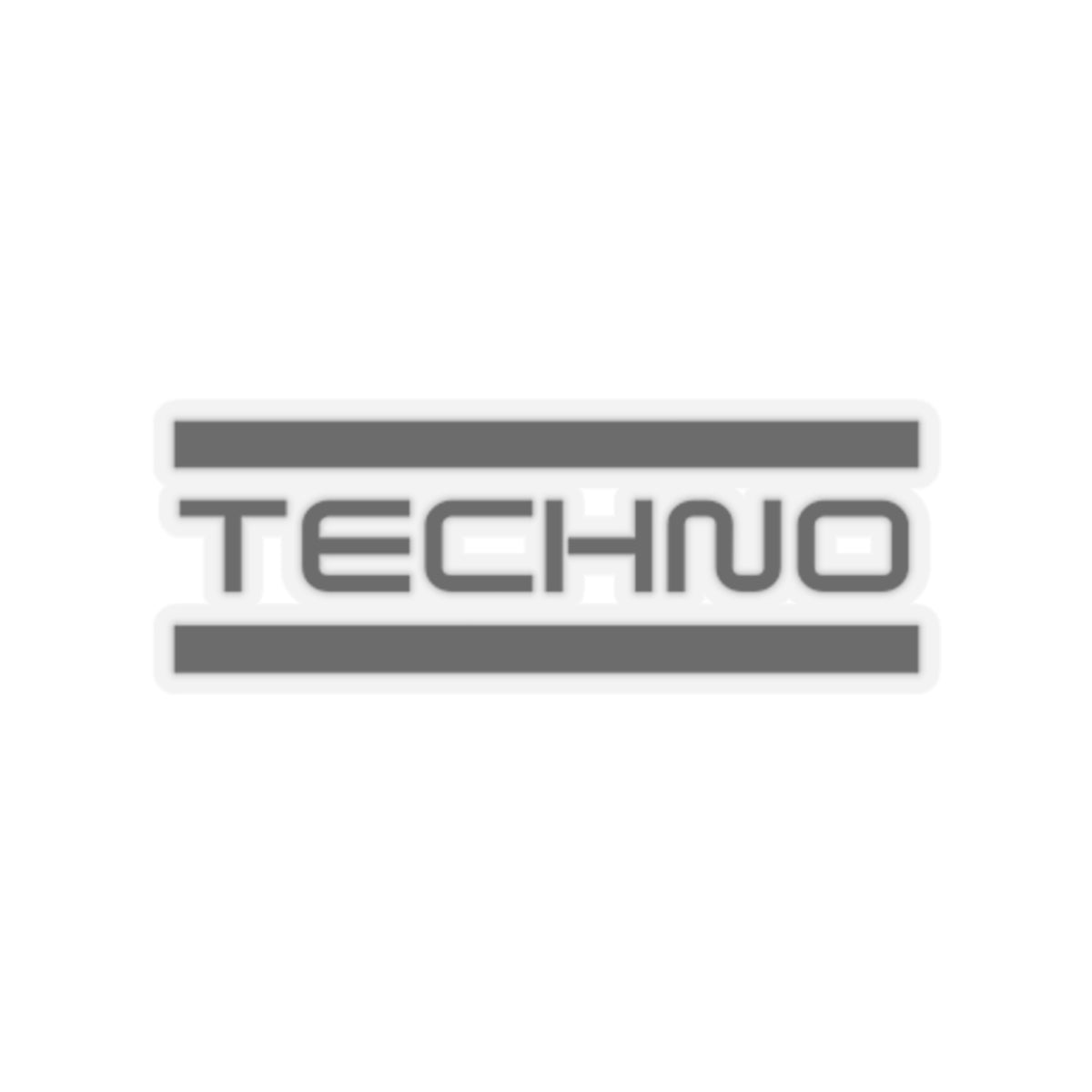 Techno Sticker