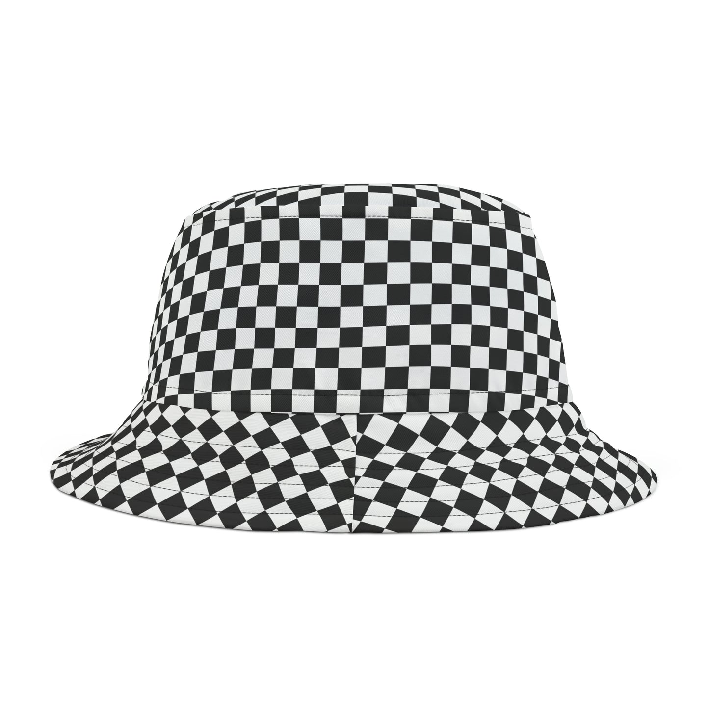 Checkered Bucket Hat