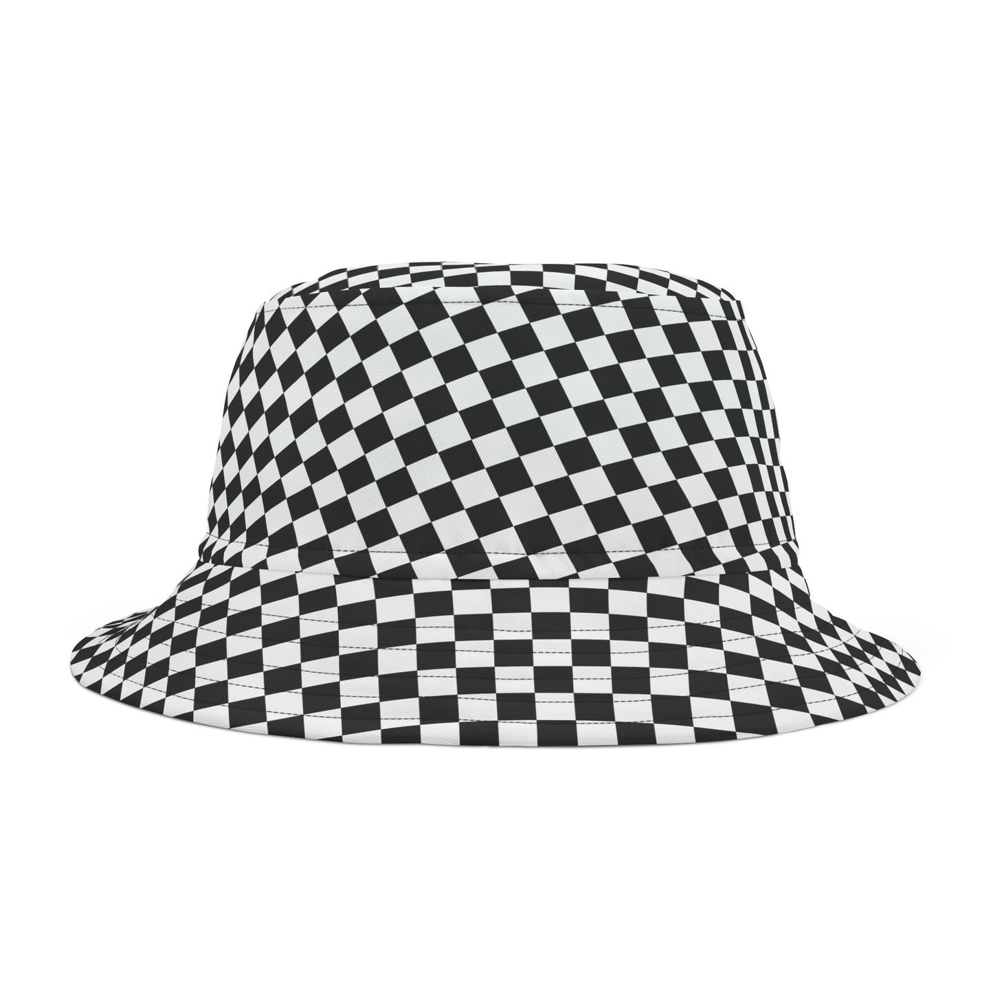 Checkered Bucket Hat