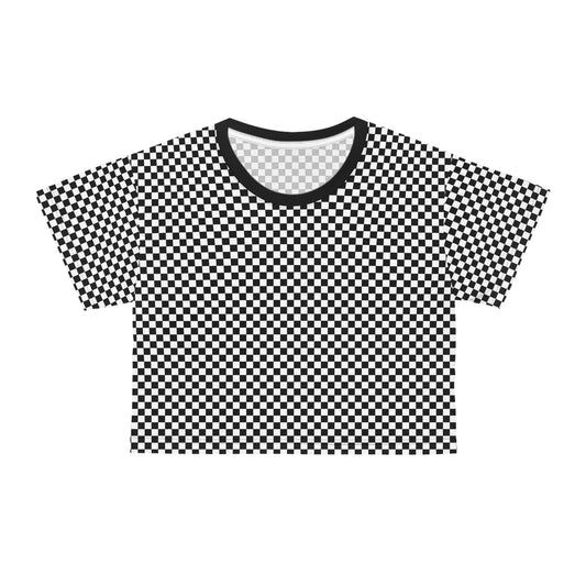 Checkerboard Crop Top