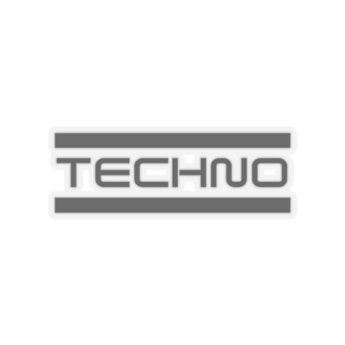 Techno Sticker