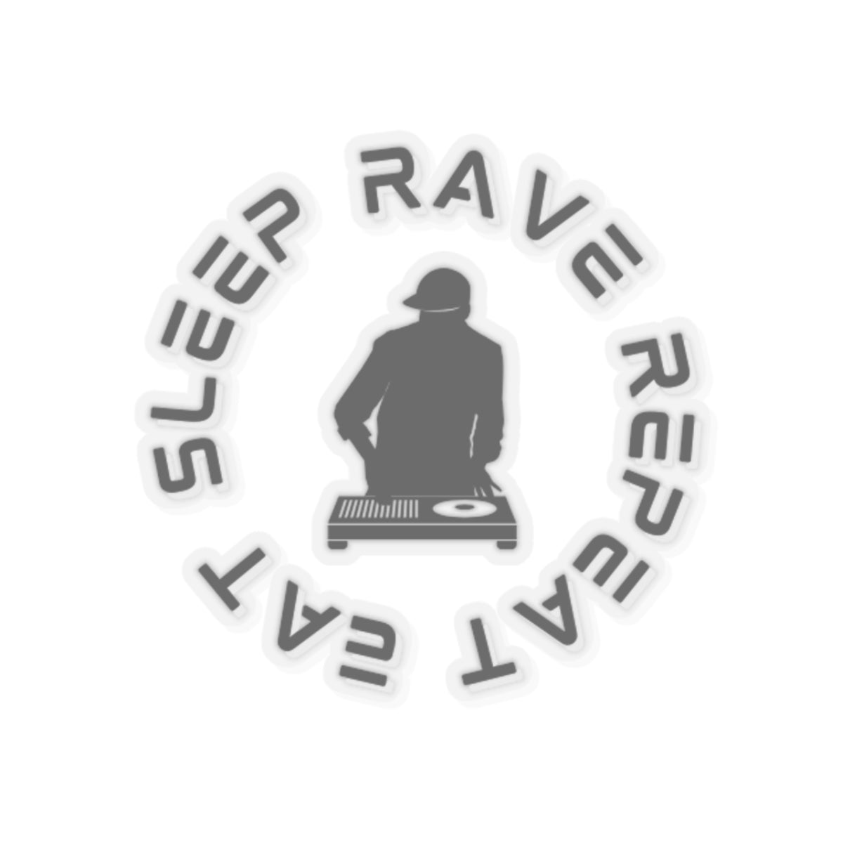 Eat Sleep Rave Repeat Sticker