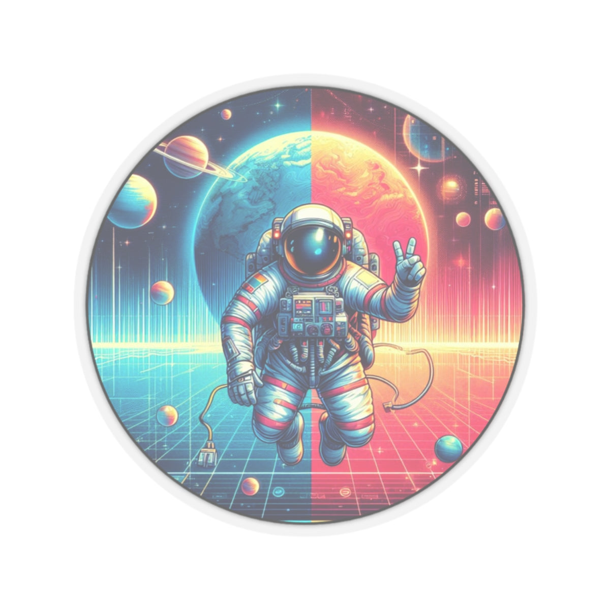 Space Rave Sticker