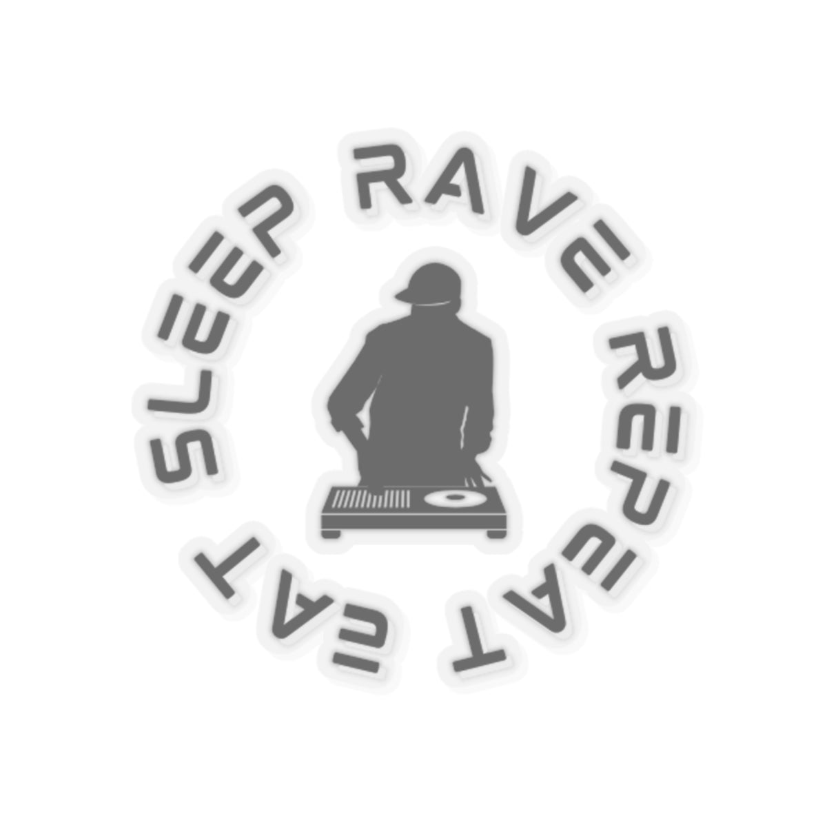 Eat Sleep Rave Repeat Sticker