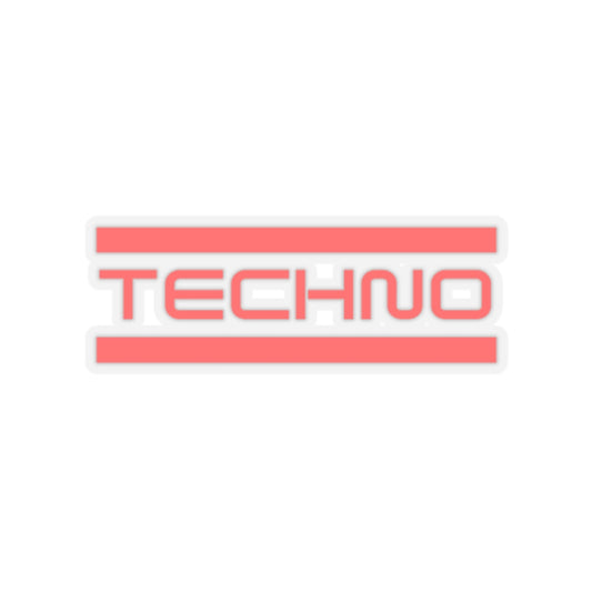 Techno Sticker