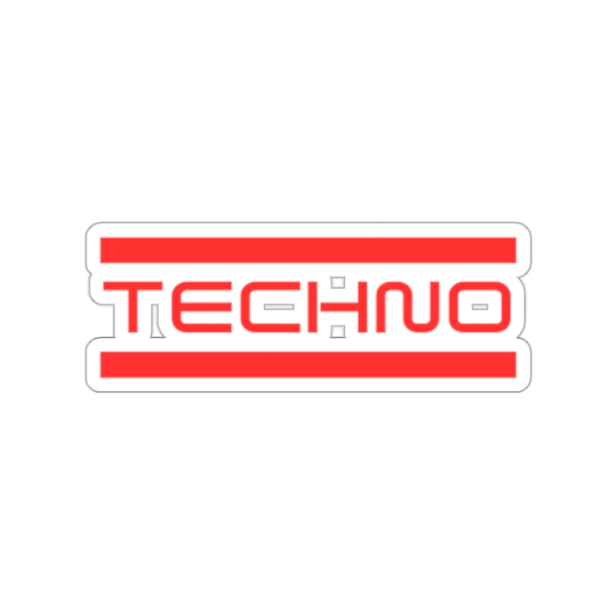 Techno Sticker