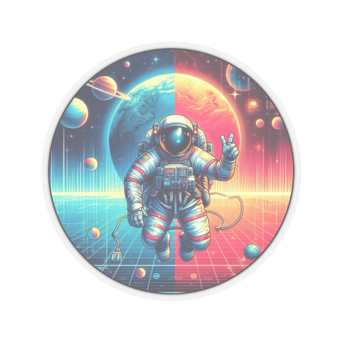 Space Rave Sticker