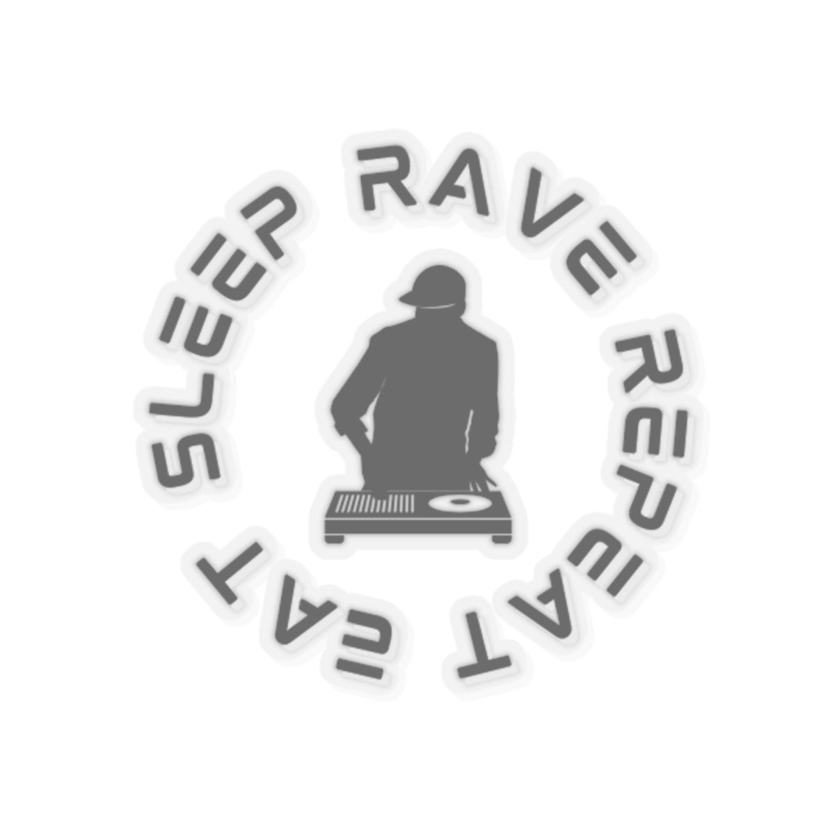 Eat Sleep Rave Repeat Sticker