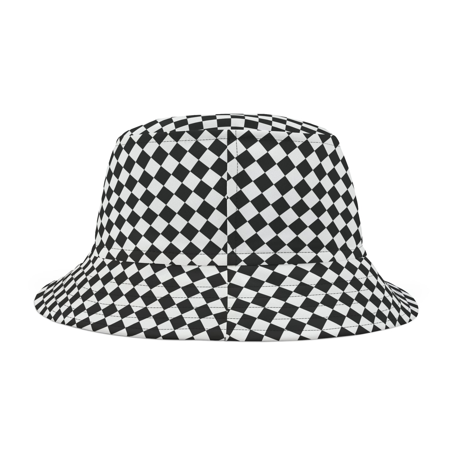 Checkered Bucket Hat