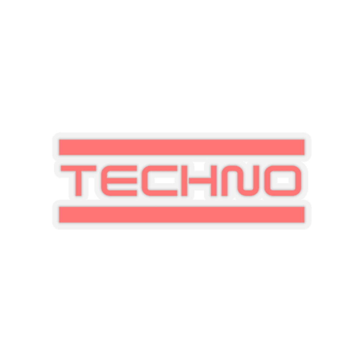 Techno Sticker